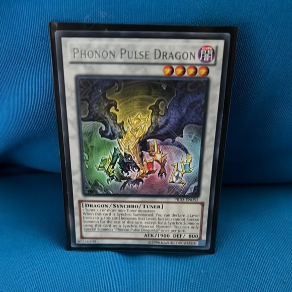 YU-GI-OH! - Phonon Pulse Dragon (PRIO-EN055) - Origen Primal - 1ª Edición - Raro